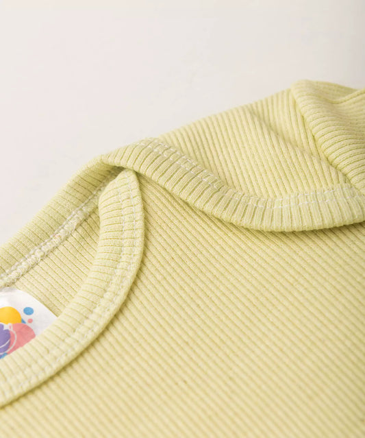 Conjunto Body para Bebê Menino Básico Verde Claro