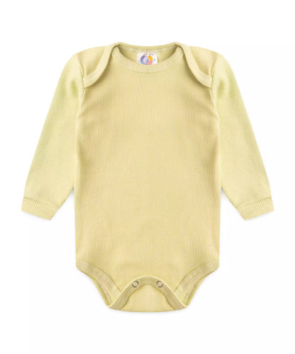 Conjunto Body para Bebê Menino Básico Verde Claro