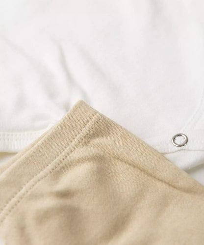 Conjunto Body para Bebê Menino Leãozinho Off White