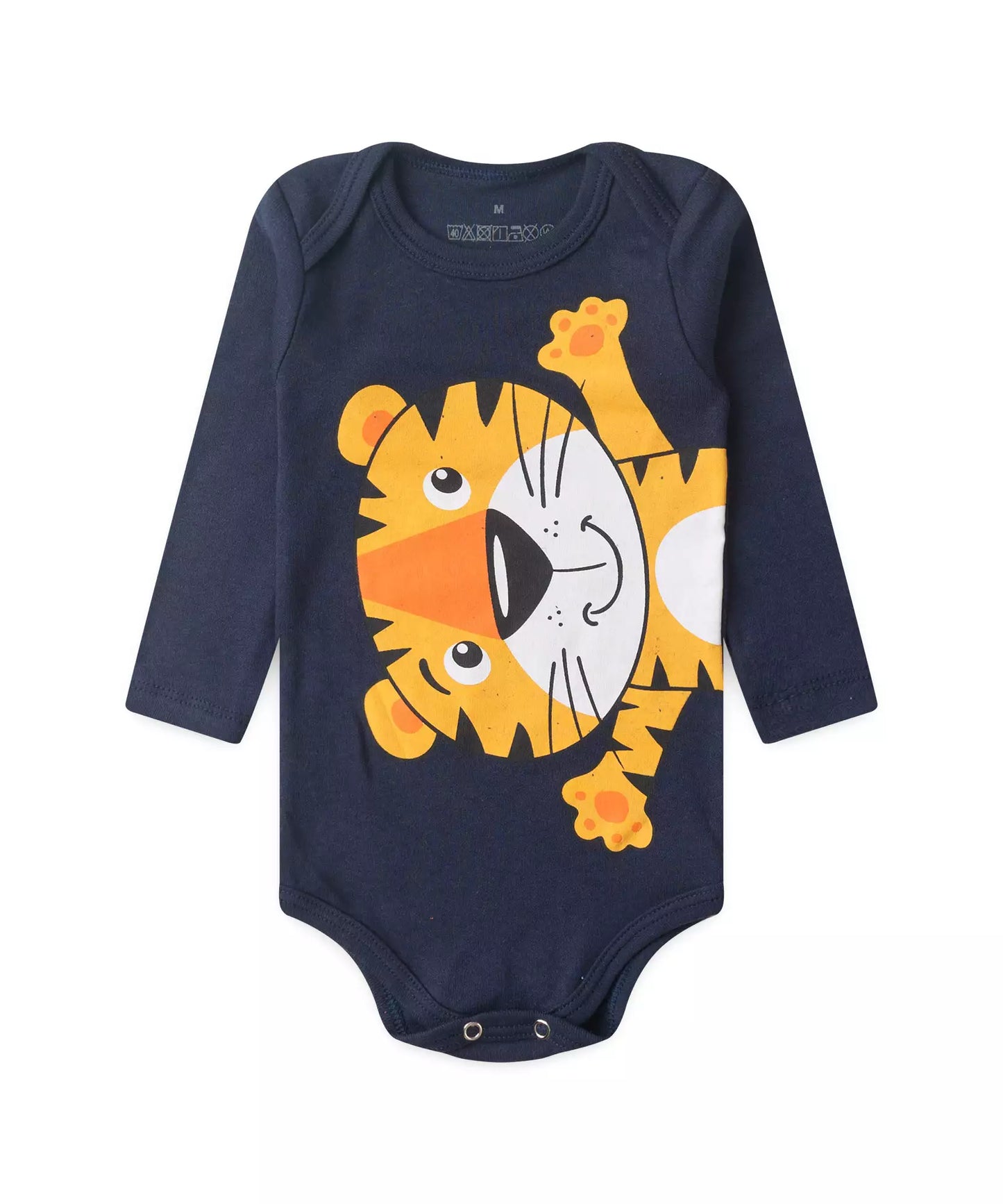 Conjunto Body para Bebê Menino Tigrinho Marinho