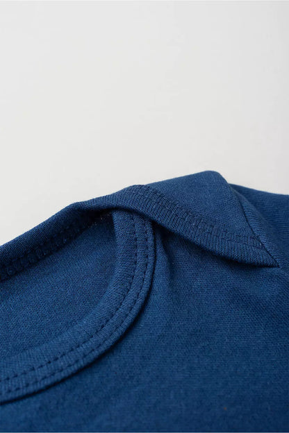 Conjunto Body para Bebê Menino Ursinhos Companheiros Azul
