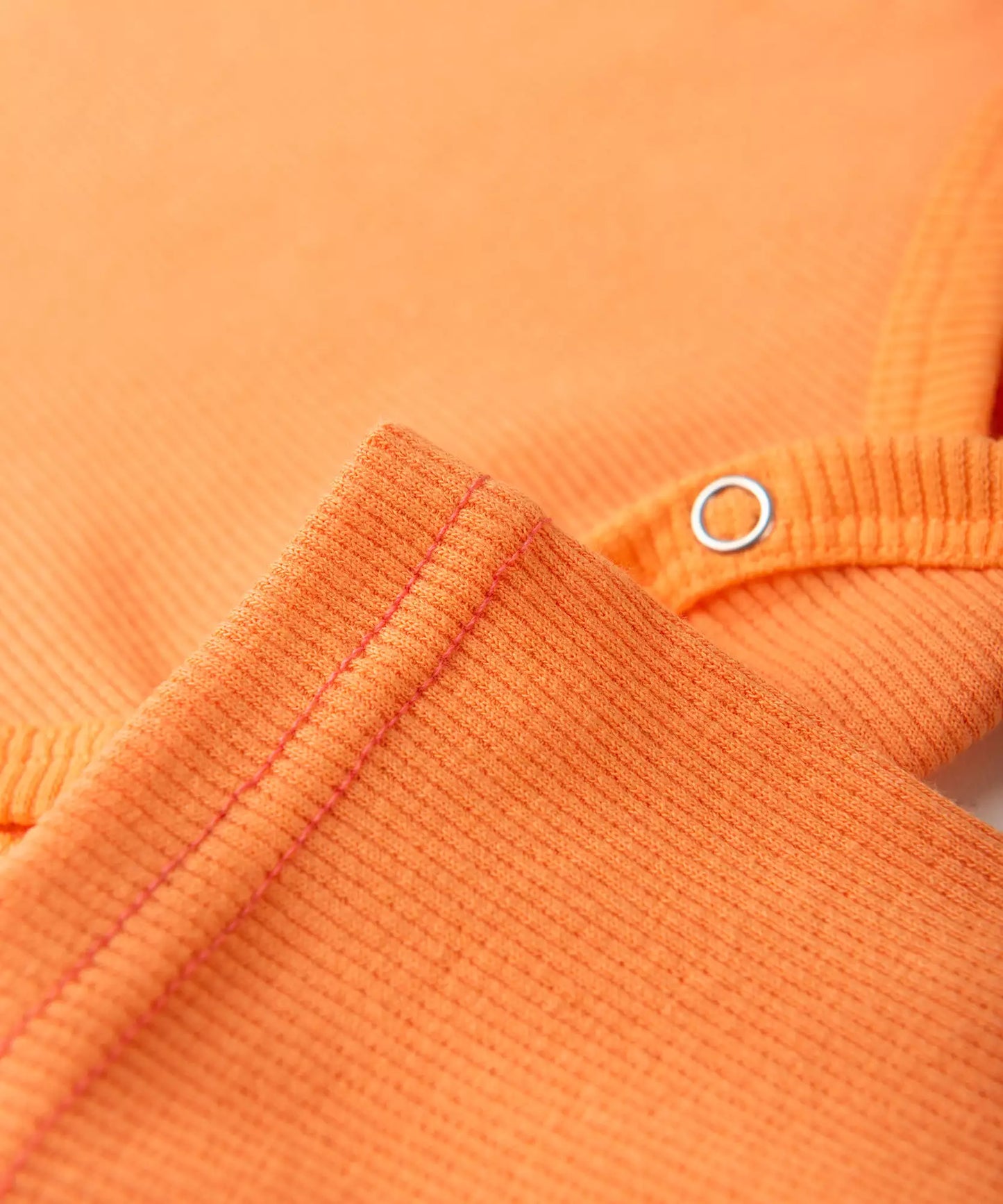 Conjunto Body para Bebê Unissex Básico Laranja