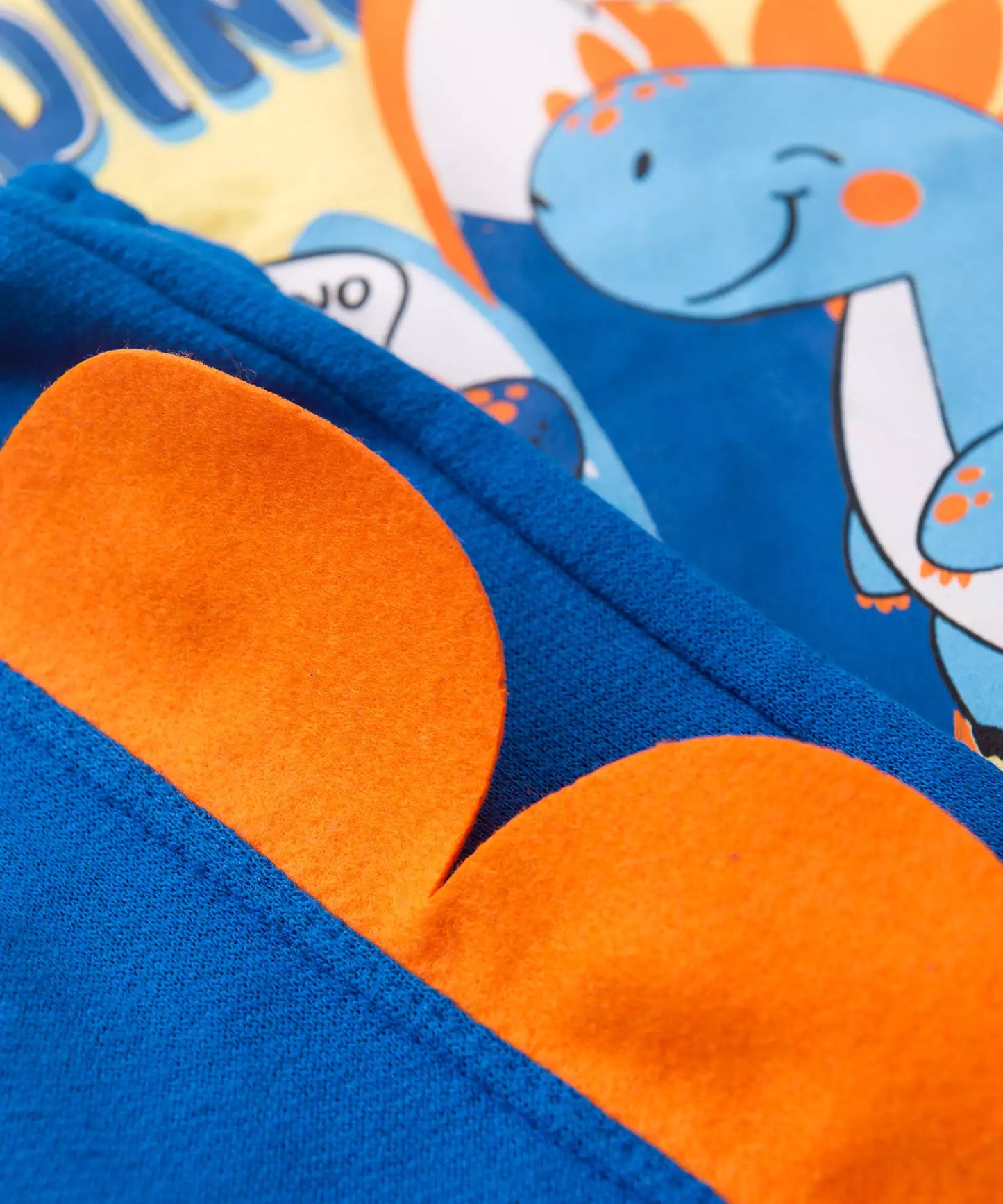 Conjunto Curto Bebê Menino Pequenos Dinossauros Amarelo