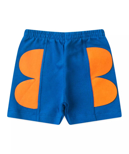 Conjunto Curto Bebê Menino Pequenos Dinossauros Amarelo