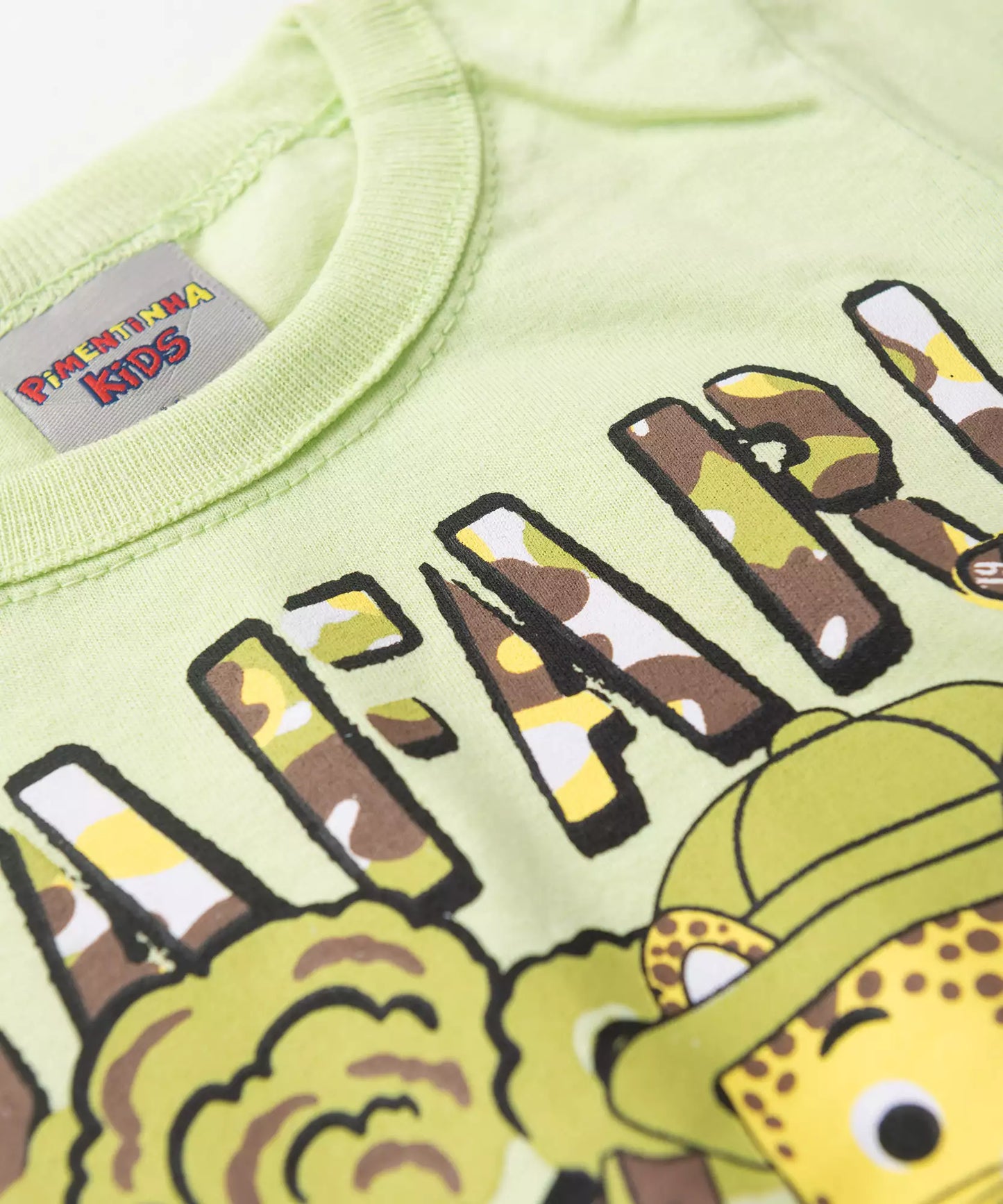 Conjunto Curto Bebê Menino Safari Adventure Verde