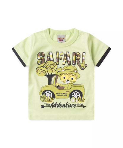 Conjunto Curto Bebê Menino Safari Adventure Verde