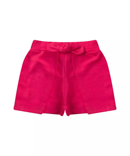 Conjunto Curto Infantil Feminino Bonequinha Amarelo