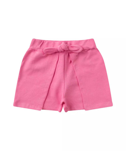 Conjunto Curto Infantil Feminino Bonequinha Branco