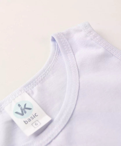 Conjunto Curto Infantil Feminino Borboleta Branco