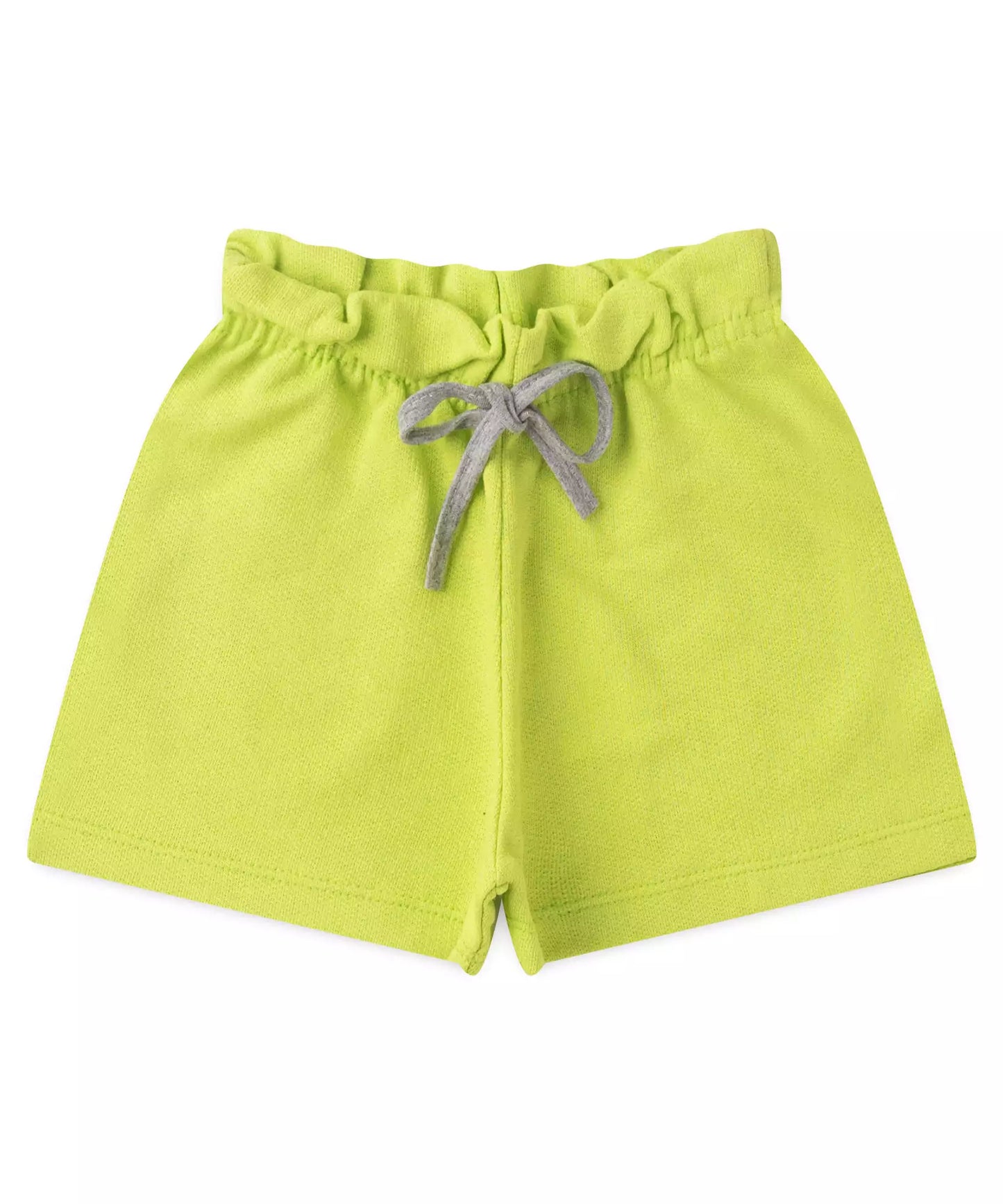 Conjunto Curto Infantil Feminino Coração Mescla
