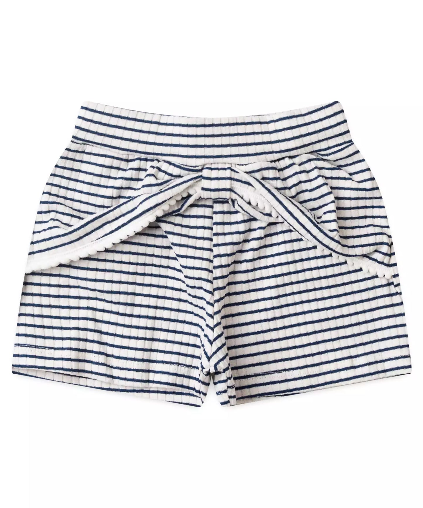 Conjunto Curto Infantil Feminino no Estampado no Branco