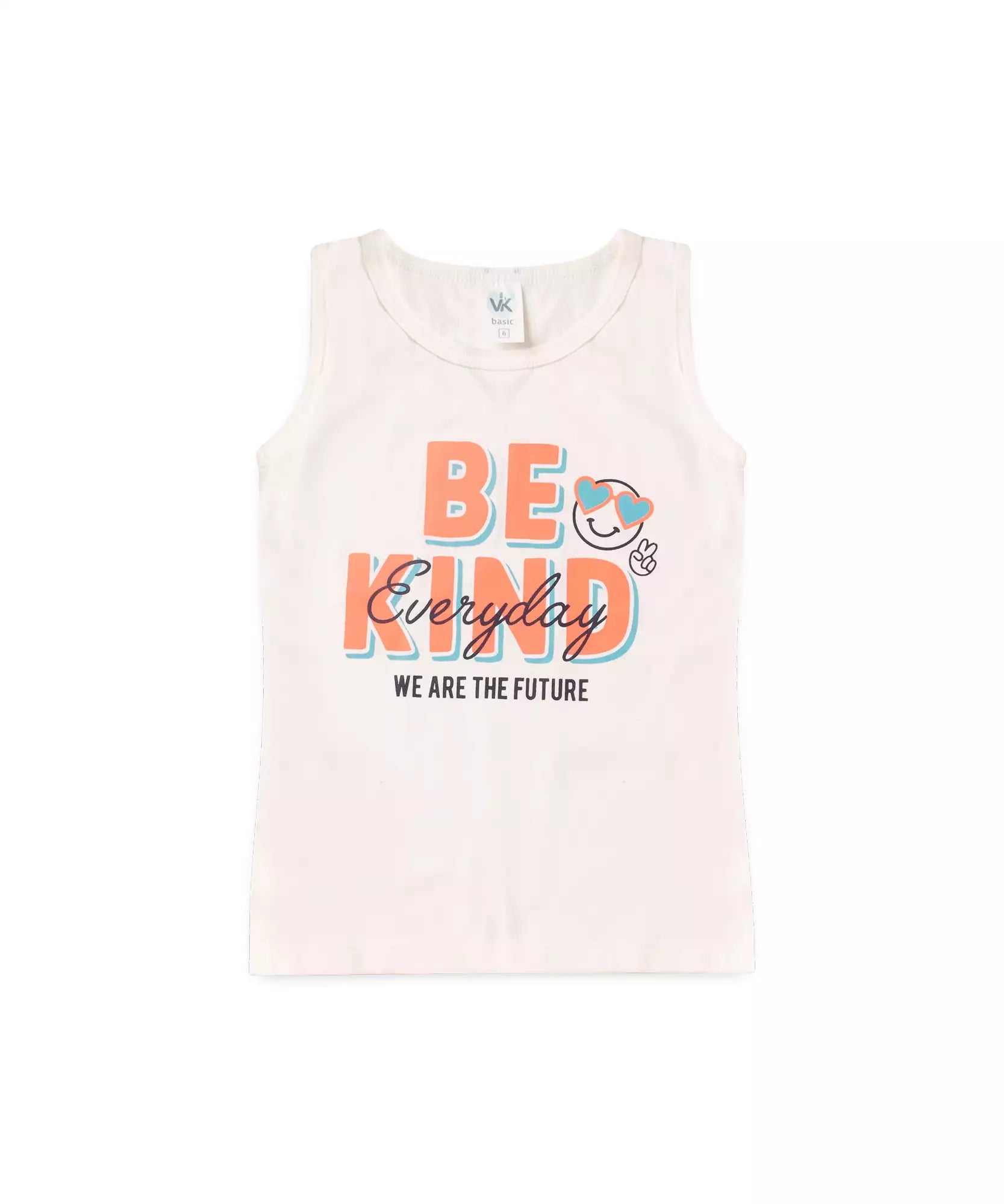 Conjunto Curto Infantil Feminino Estampado Marfim