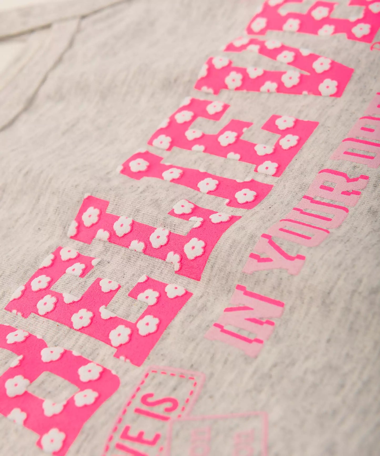 Conjunto Curto Infantil Feminino Mescla Estampado