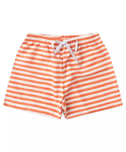 Conjunto Curto Infantil Feminino Good Day Mescla Banana