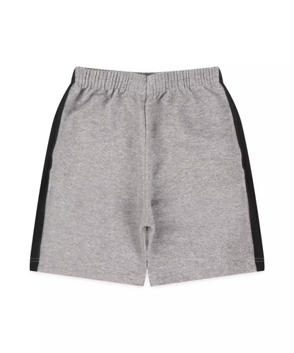 Conjunto Curto Infantil Masculino Dinossauro Preto