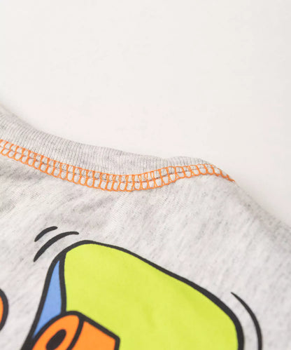 Conjunto Curto Infantil Masculino Skate Mescla
