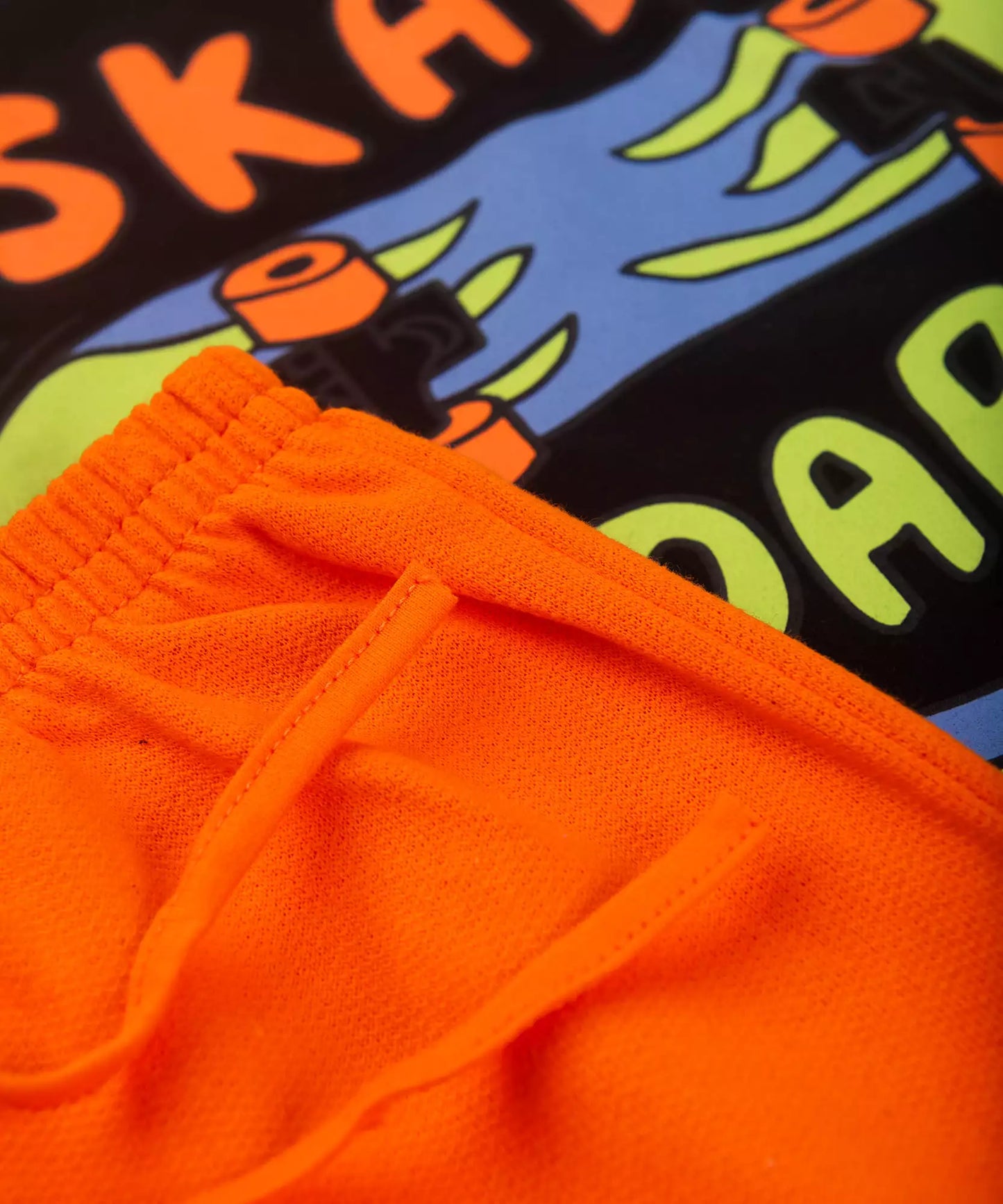 Conjunto Curto Infantil Masculino Skate Preto