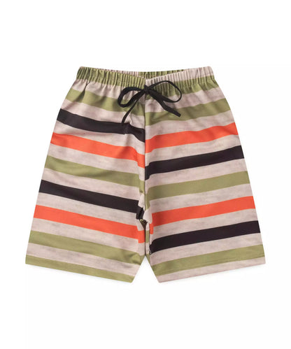 Conjunto Curto Infantil Masculino Amarelo Surf