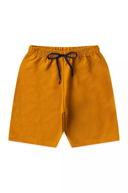 Conjunto Curto Infantil Masculino Tigre Marinho