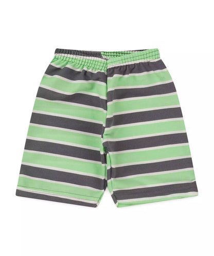 Conjunto Curto Infantil Masculino Tubarão no Branco