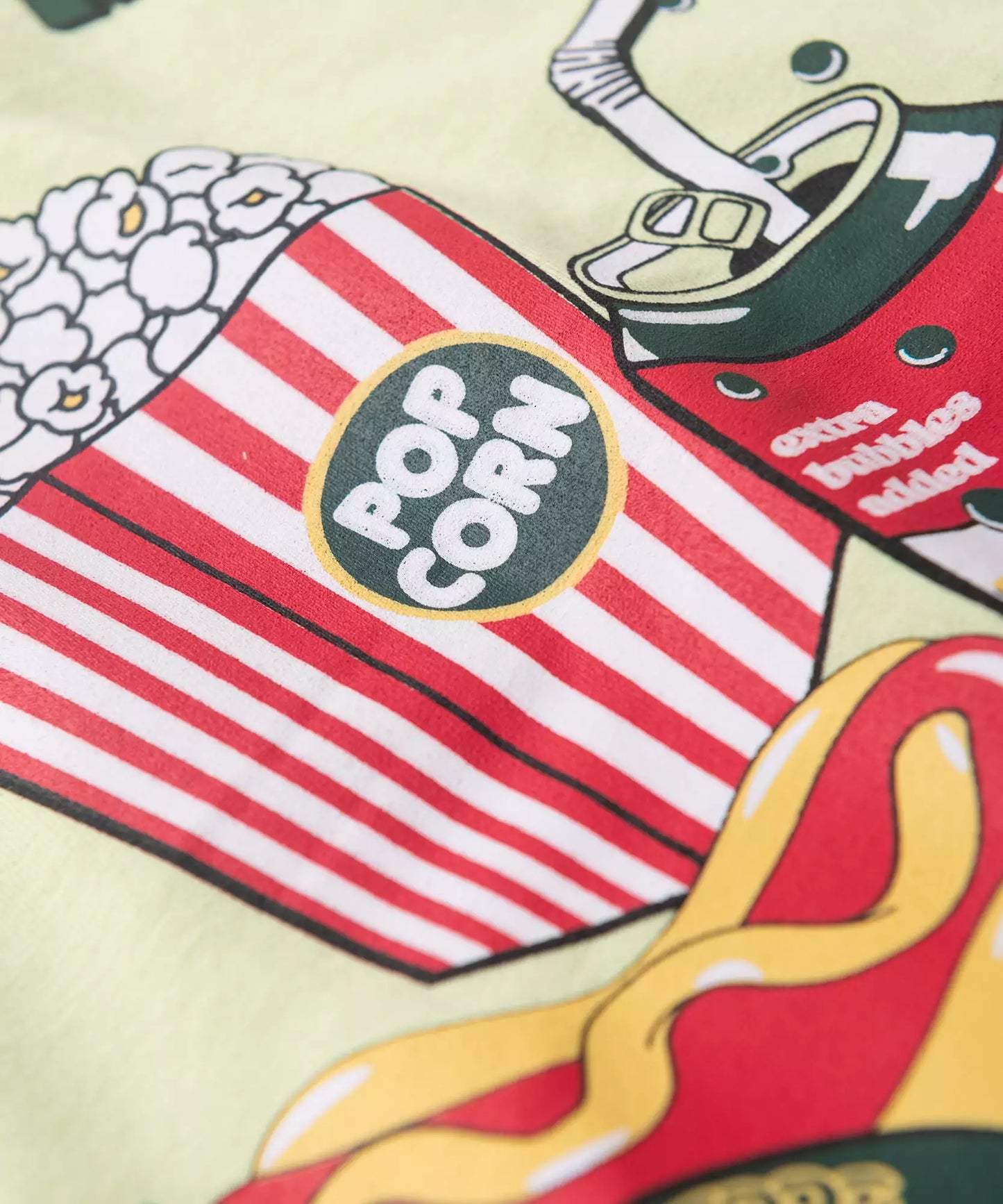 Conjunto Curto Menino Cardápio de Verão Verde