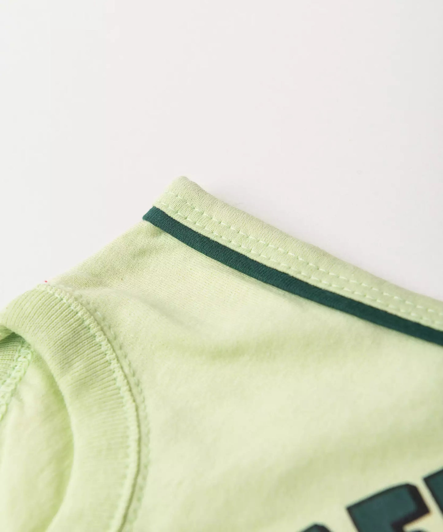 Conjunto Curto Menino Cardápio de Verão Verde