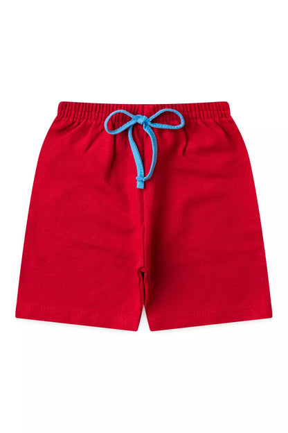 Conjunto Curto Menino Cardápio de Verão Azul