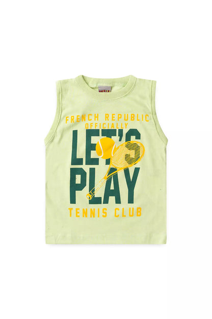 Conjunto Curto Menino Clube do Tênis Verde