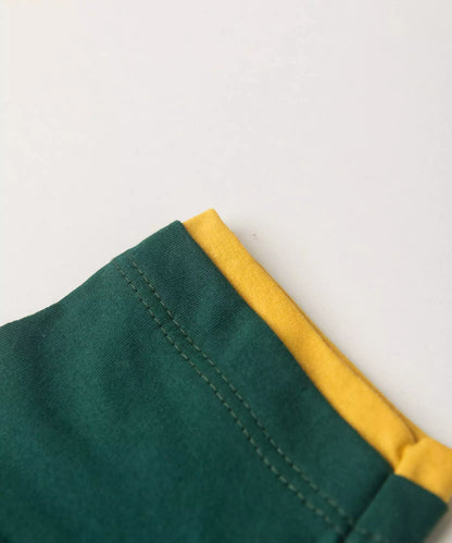 Conjunto Curto Menino Safari Selvagem Verde