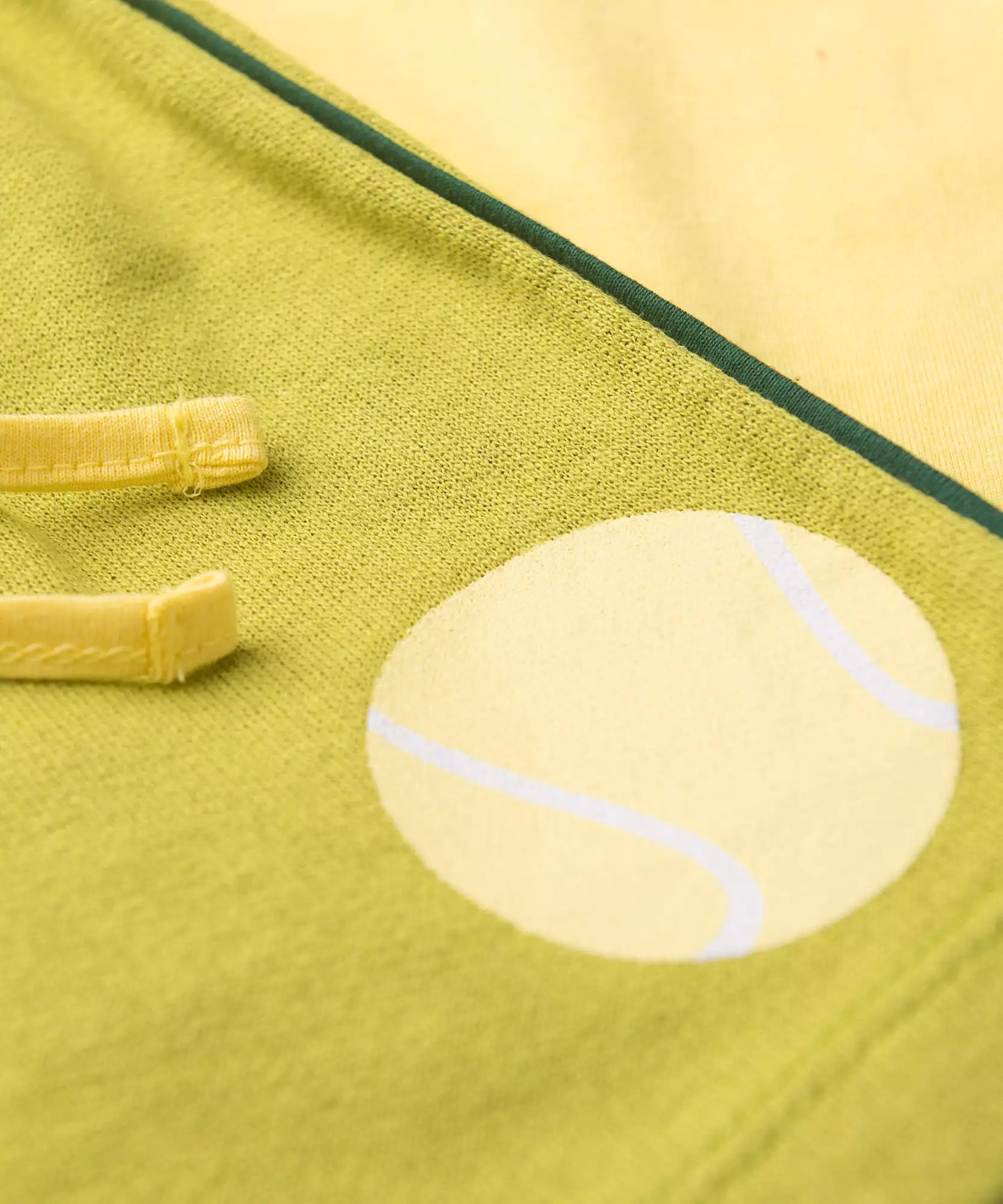 Conjunto Curto Menino Tennis Los Angeles Amarelo