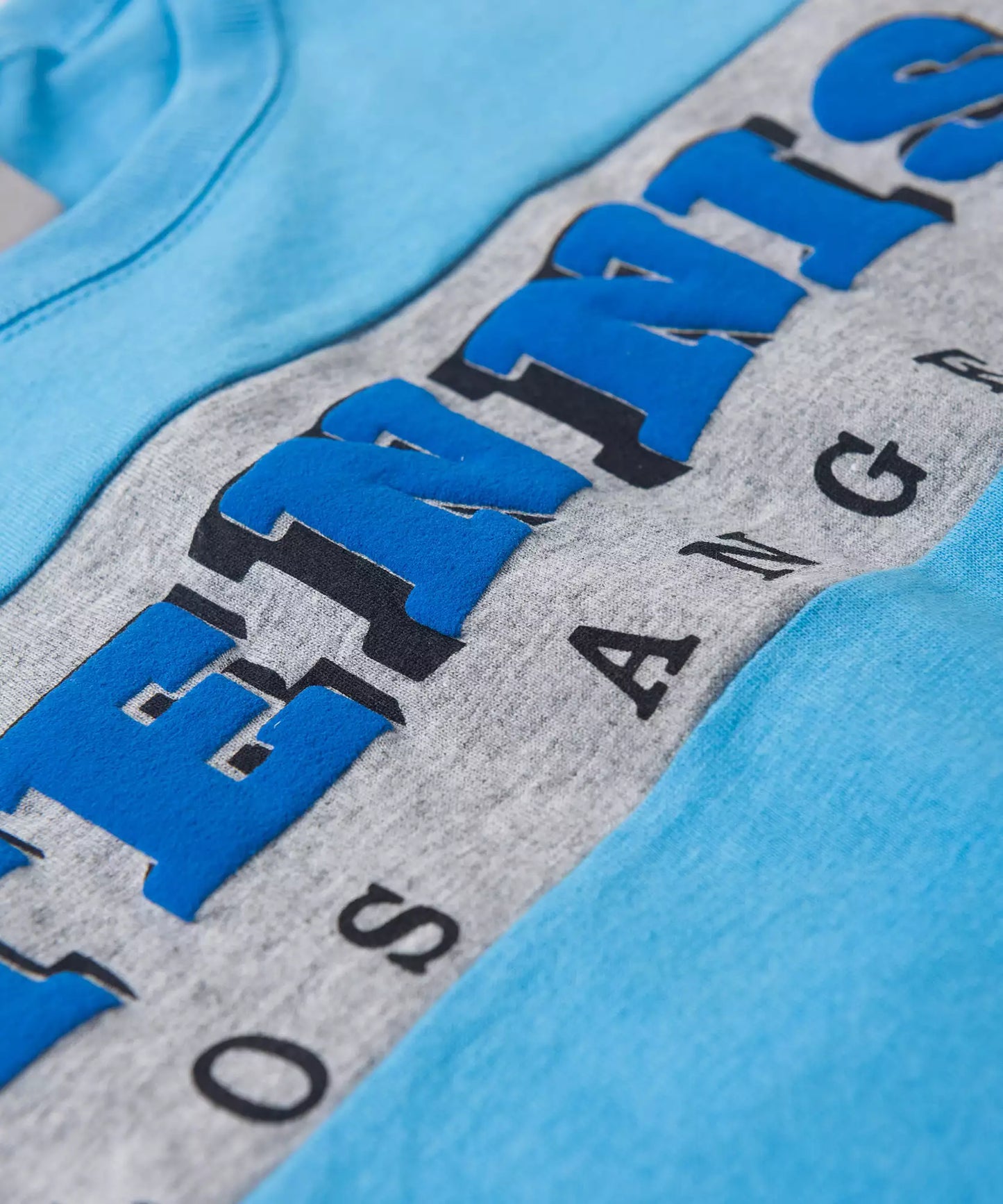 Conjunto Curto Menino Tennis Los Angeles Azul