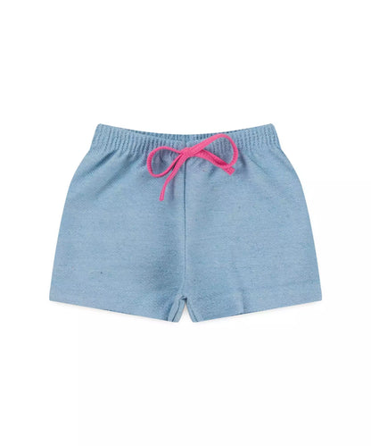 Conjunto Curto para Bebê Menina Cachorrinho Pink