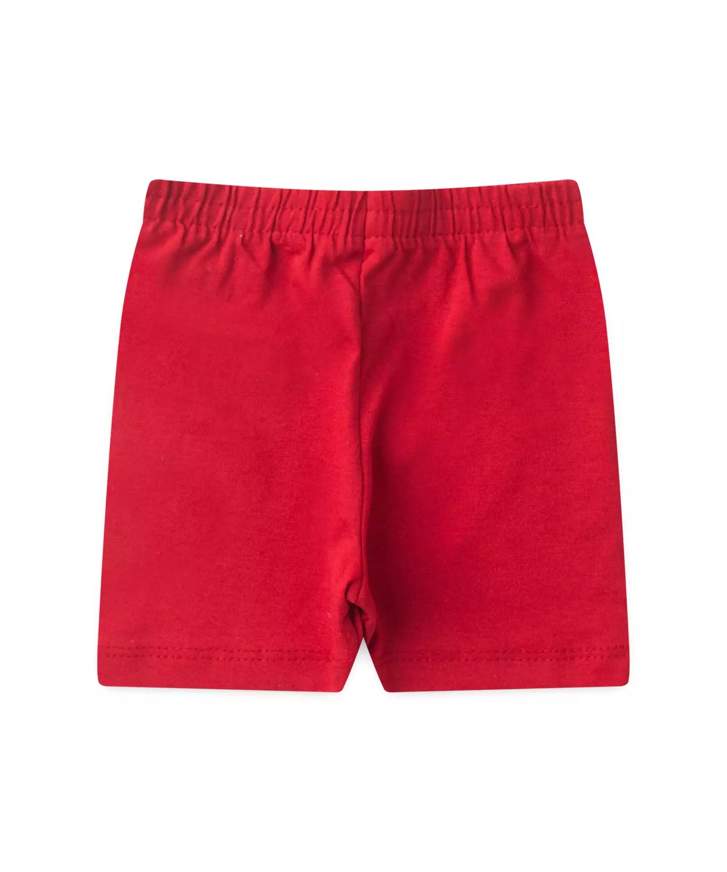 Conjunto Curto para Bebê Menina Girafinha Encantada Marfim
