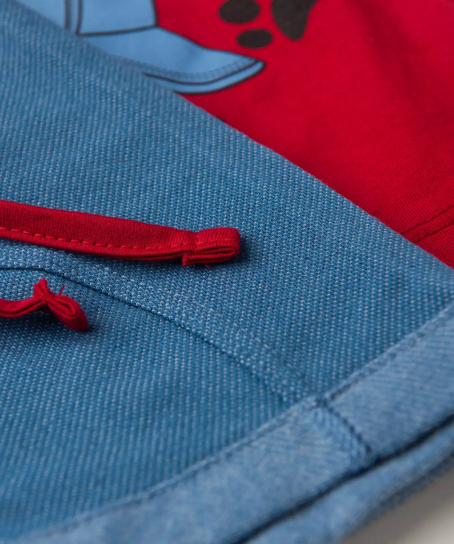 Conjunto Curto para Bebê Menino Cachorro Vermelho