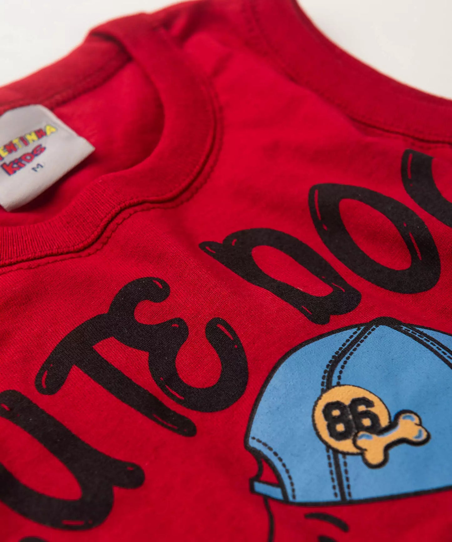 Conjunto Curto para Bebê Menino Cachorro Vermelho