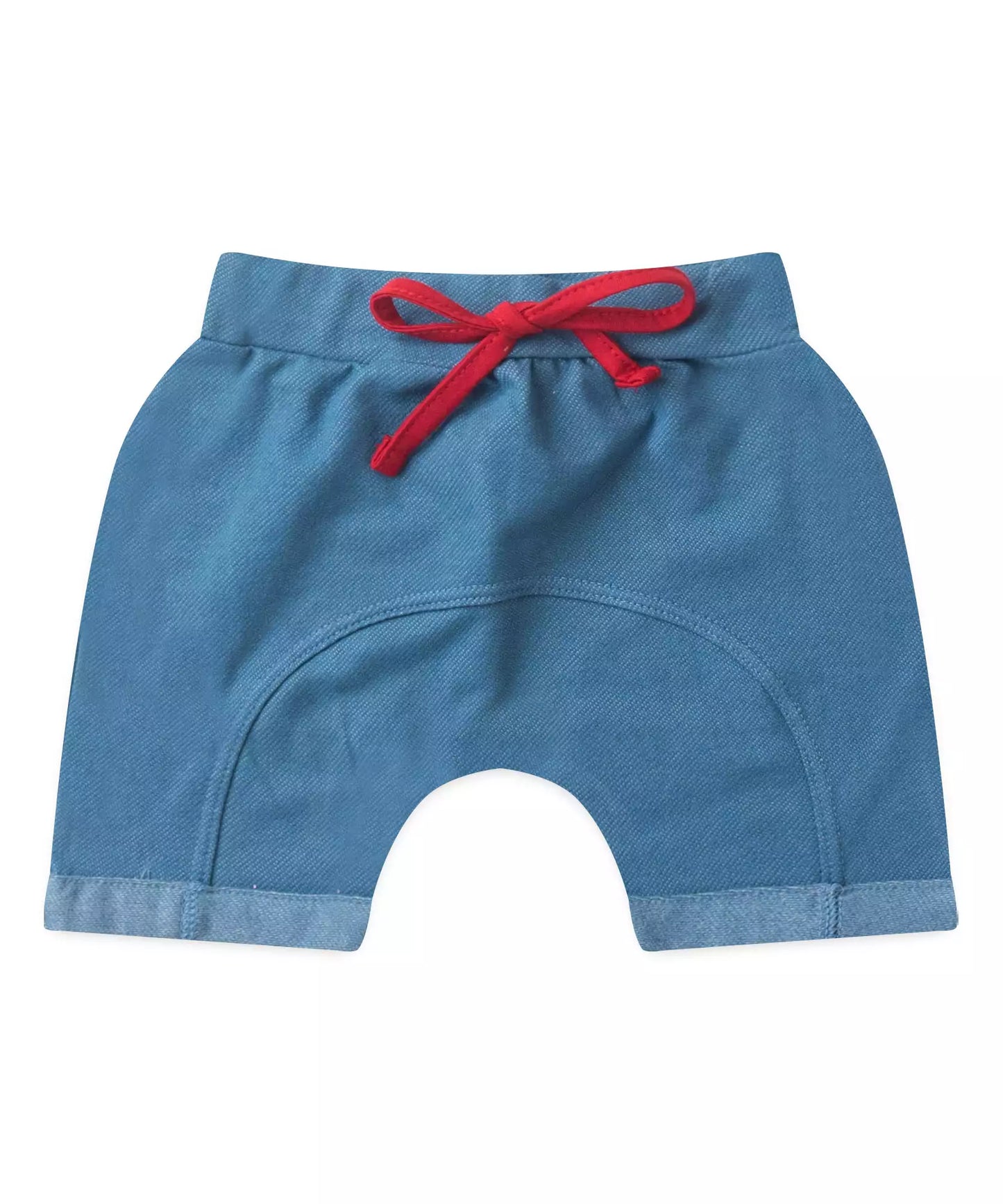 Conjunto Curto para Bebê Menino Cachorro Vermelho