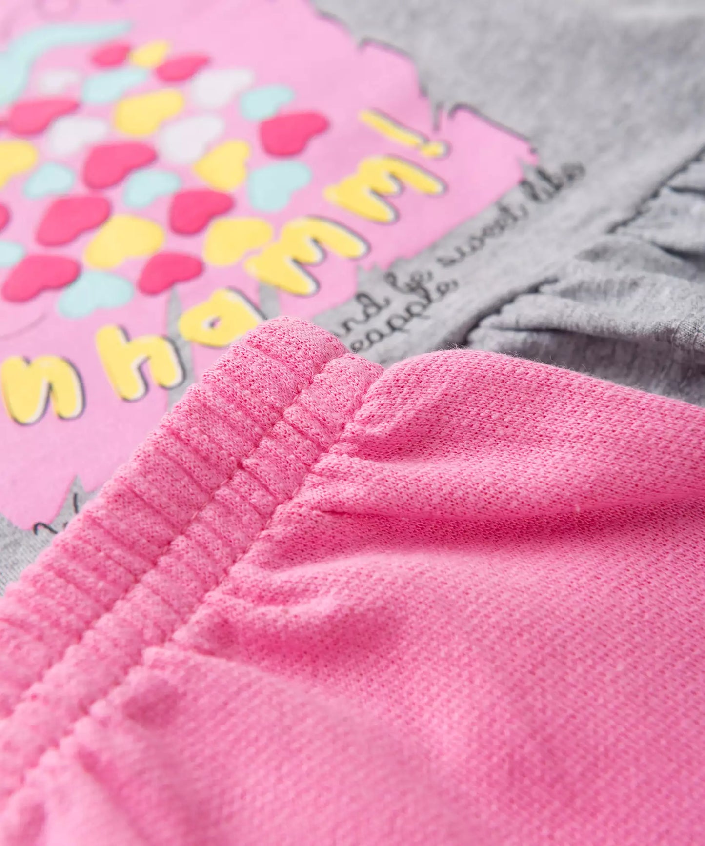 Conjunto Curto para Menina Abacaxi Mescla Banana