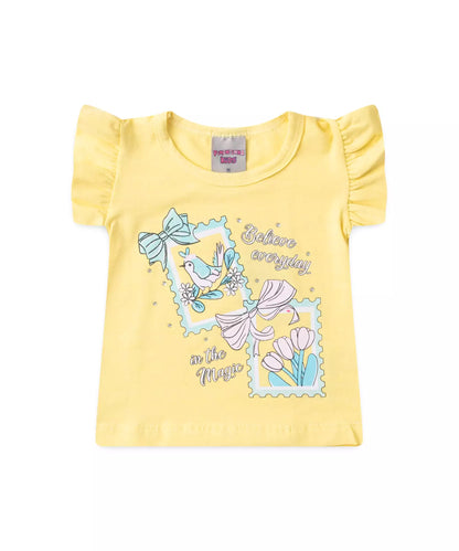 Conjunto Curto para Menina Believe Everyday Rosa