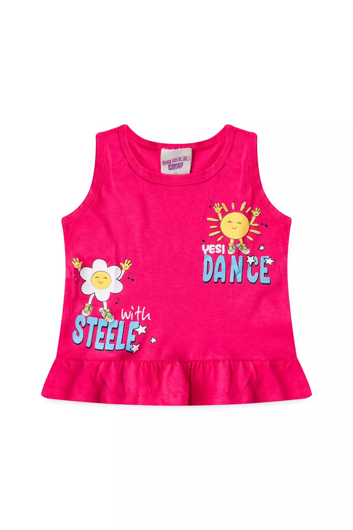 Conjunto Curto para Menina Dance Pink