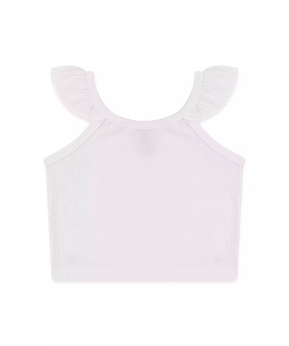 Conjunto Curto para Menina Frutal Branco