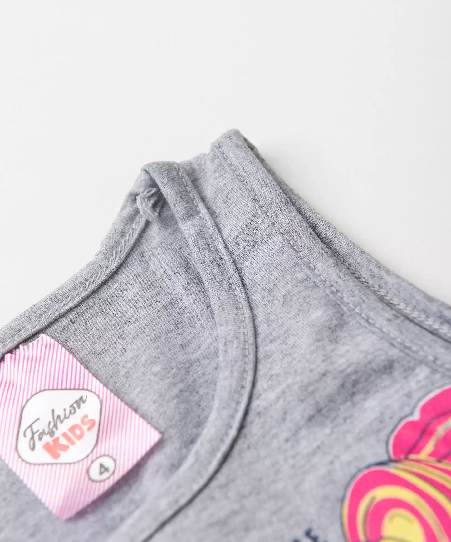 Conjunto Curto para Menina Garotinha Fashion Mescla