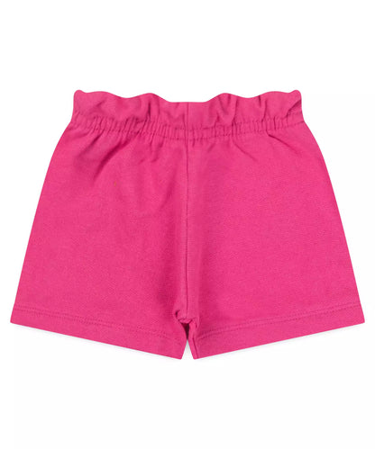 Conjunto Curto para Menina Rosa Gatinho