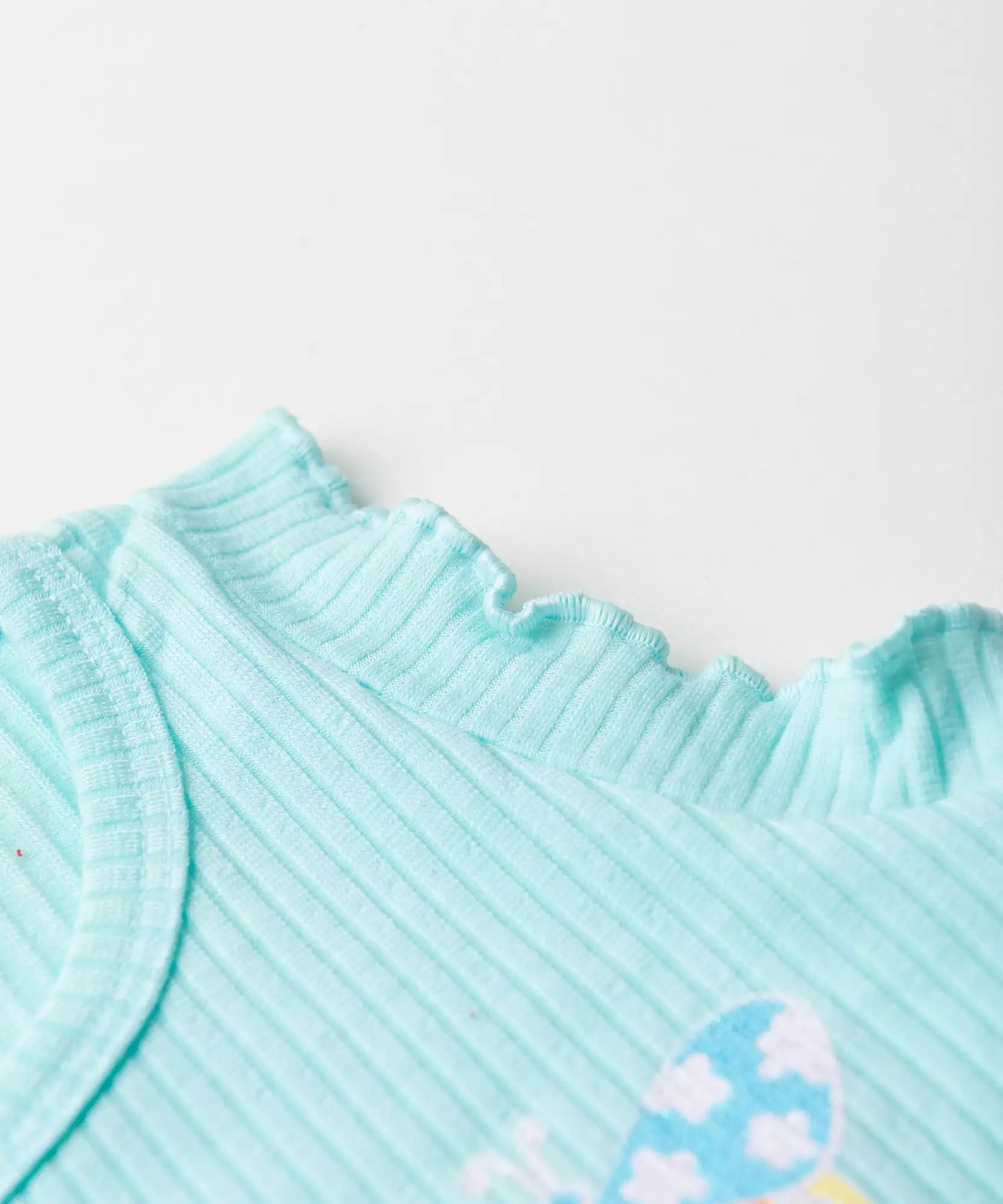 Conjunto Curto para Menina Happy Day Azul