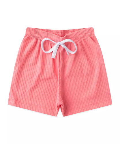 Conjunto Curto para Menina Happy Day Rosa