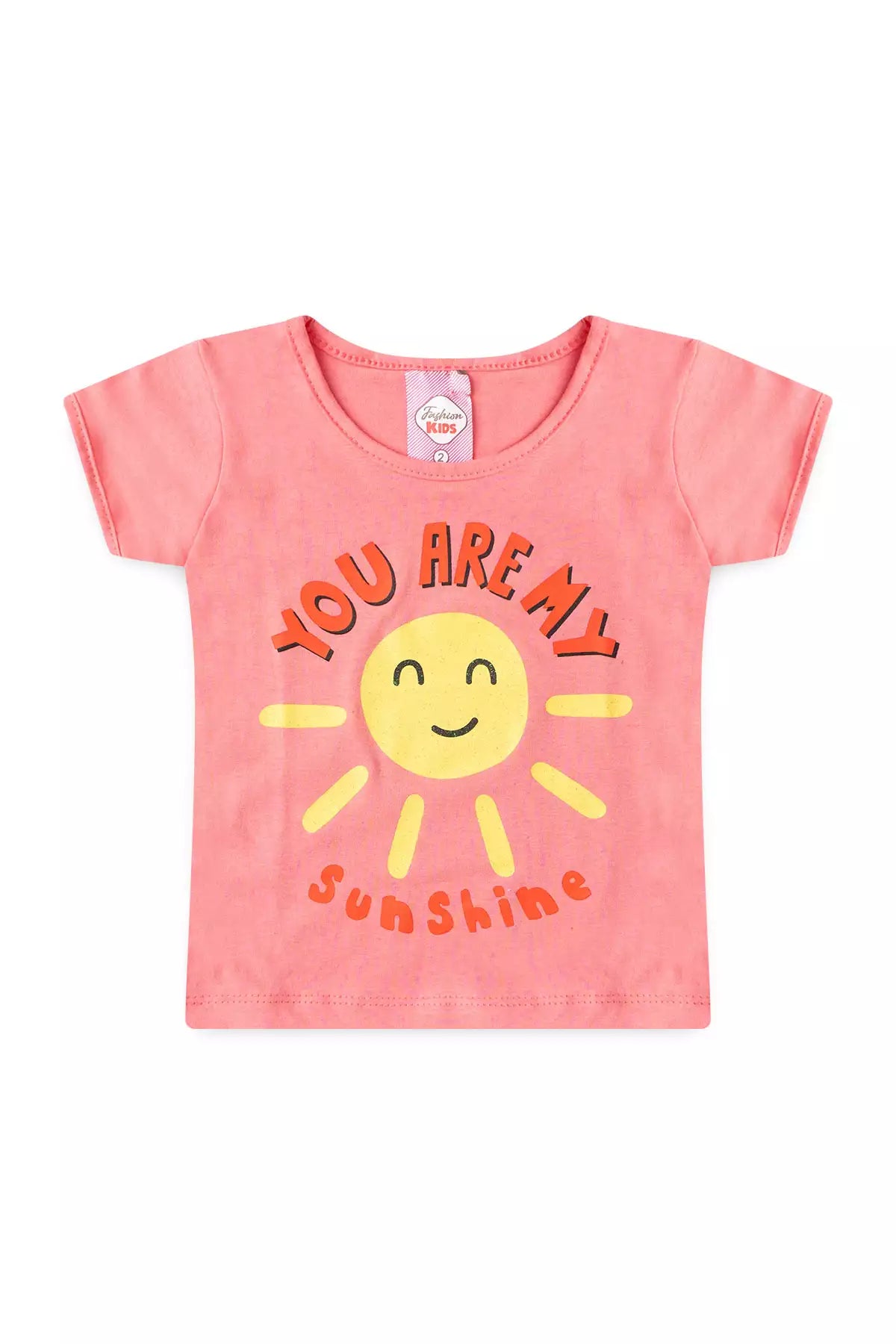 Conjunto Curto para Menina Solzinho Rosa