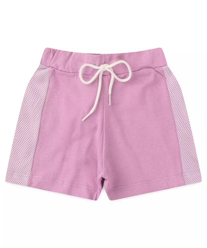 Conjunto Curto para Menina Unicórnio Lilás