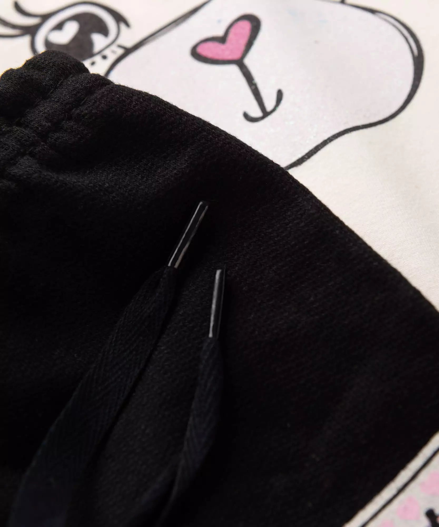Conjunto Curto para Menina Ursinho Marfim
