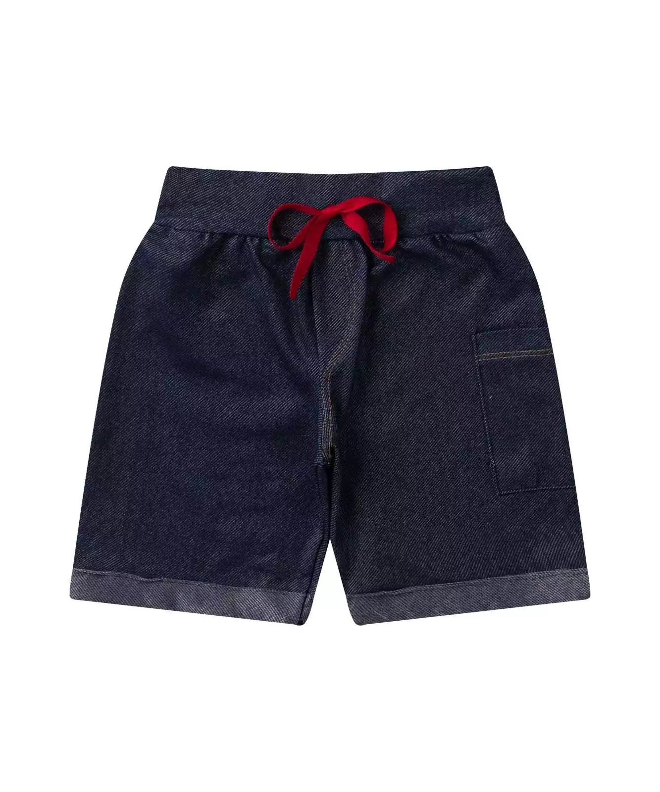 Conjunto Curto para Menino Barco Vermelho