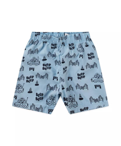 Conjunto Curto para Menino Carros Mescla