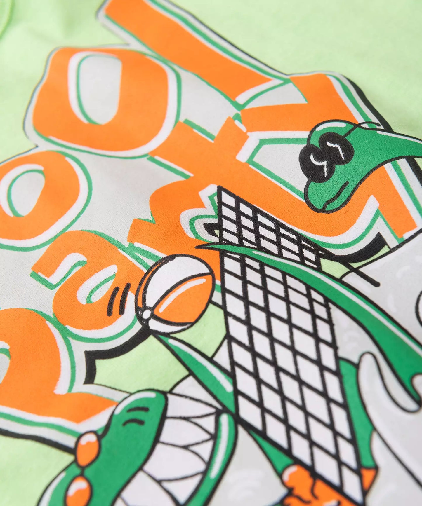 Conjunto Curto para Menino no Dino no Verde